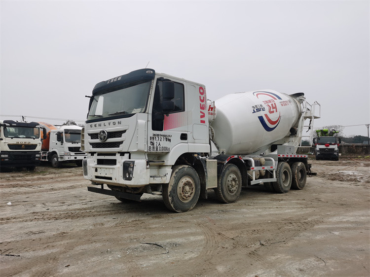 Twin Shaft Good Condition Concrete Mixer Pump 350 KWh 1.2m3