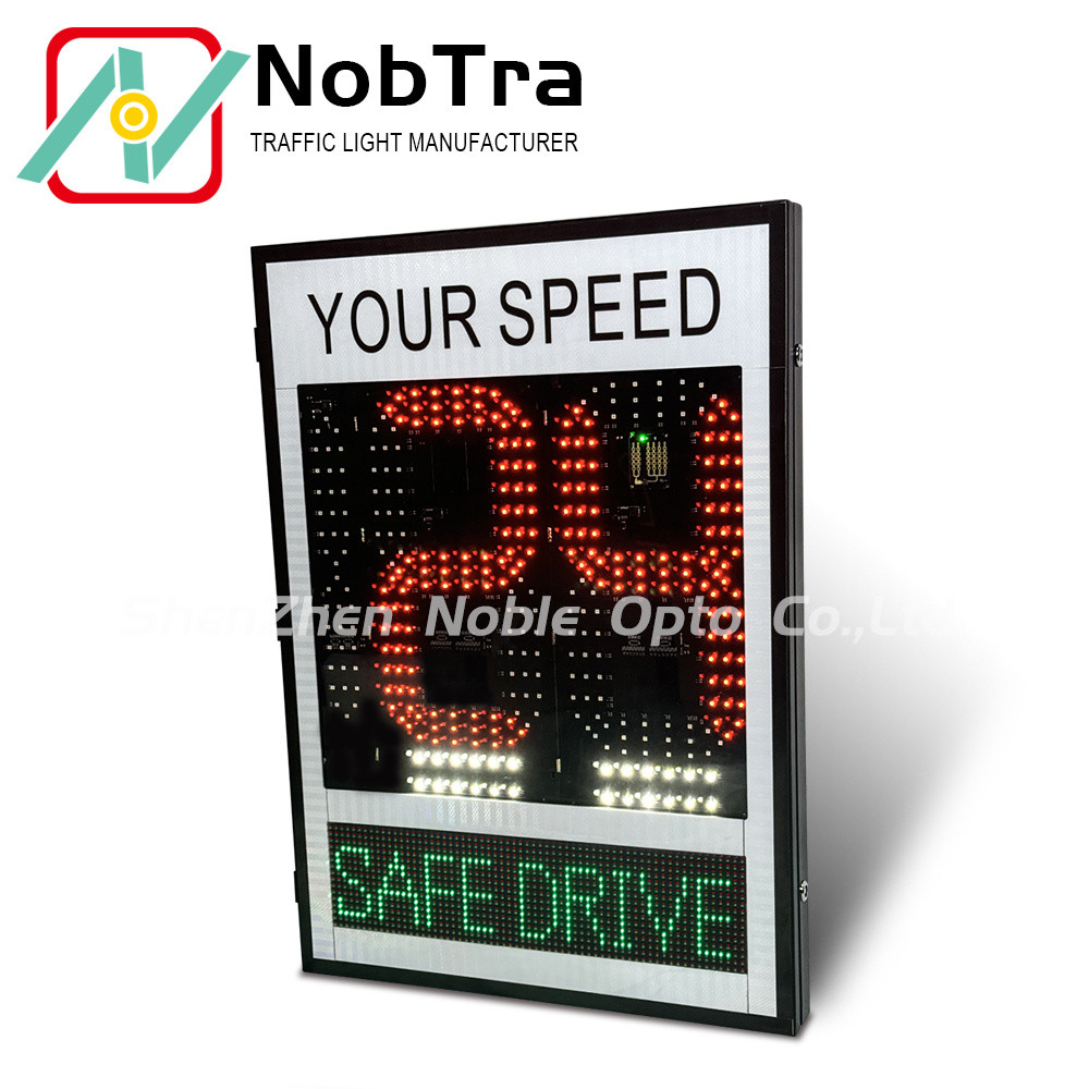 12VDC Traffic Warning Radar Sign With YOUR SPEED