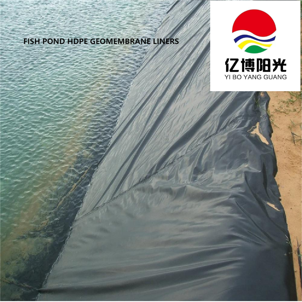 0.2-2mm HDPE Geomembrane Pond Liners The Ultimate Solution for Fish or Shrimp Farming