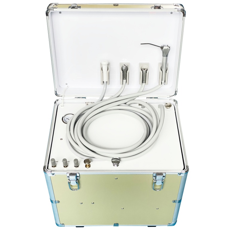 Mini Suitcase Design Vet Dental Operation Unit 3 Color Factory Pet Dental Treatment Machine