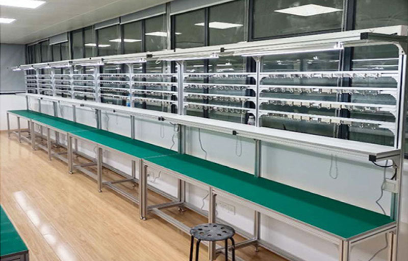 The Third Generation Lean Pipe Aluminium Alloy Tube For Production Line