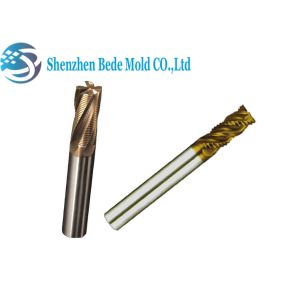  Corner Radius End CNC cutting tools 4 Flutes TiN PVD Coating Tungsten Carbide Manufactures