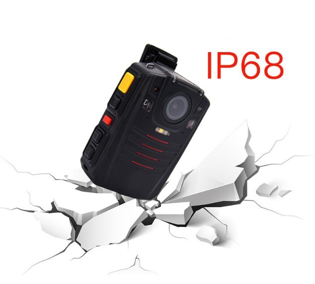 3G 4G WIFI Police Body Worn Camera with GPS and More Than 12 Hours Recording IP68 Wearable Security Guard Body Worn Camera