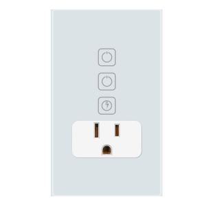 Convenient Power Monitor 2 Gang WiFi Smart Switch AC110V-240V