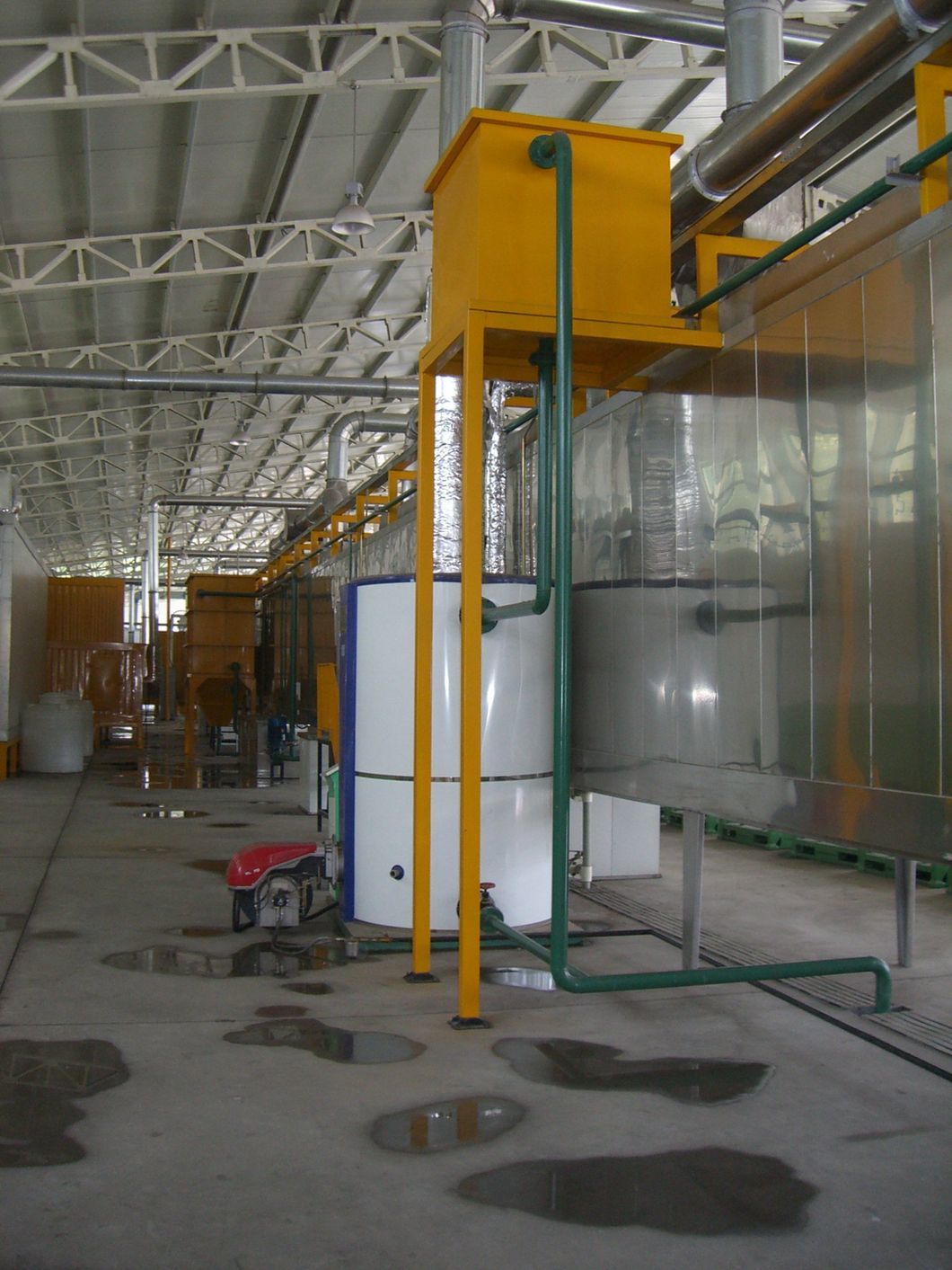 Powder Coating Machinery Pretreatment Spray System for Powder Coating Line