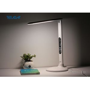 Foldable LCD Calendar Display LED Table Desk Lamps with USB Output Charging Port