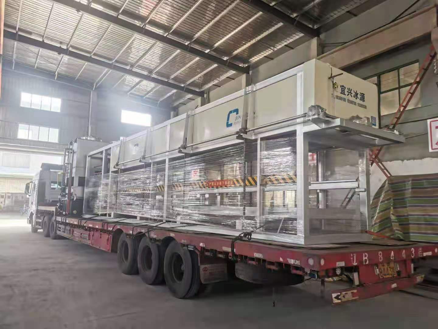 20 Ton Automatic Ice Block Machine , Restaurant Ice Machine