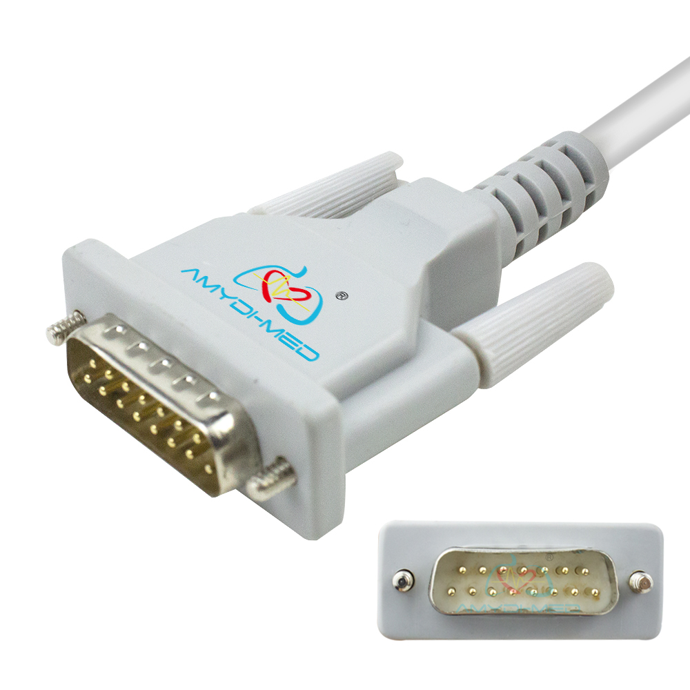 SCHILLER Patient Monitors 10 Lead ECG Cable Banana 4.0mm IEC OEM ODM ECG EKG Cable