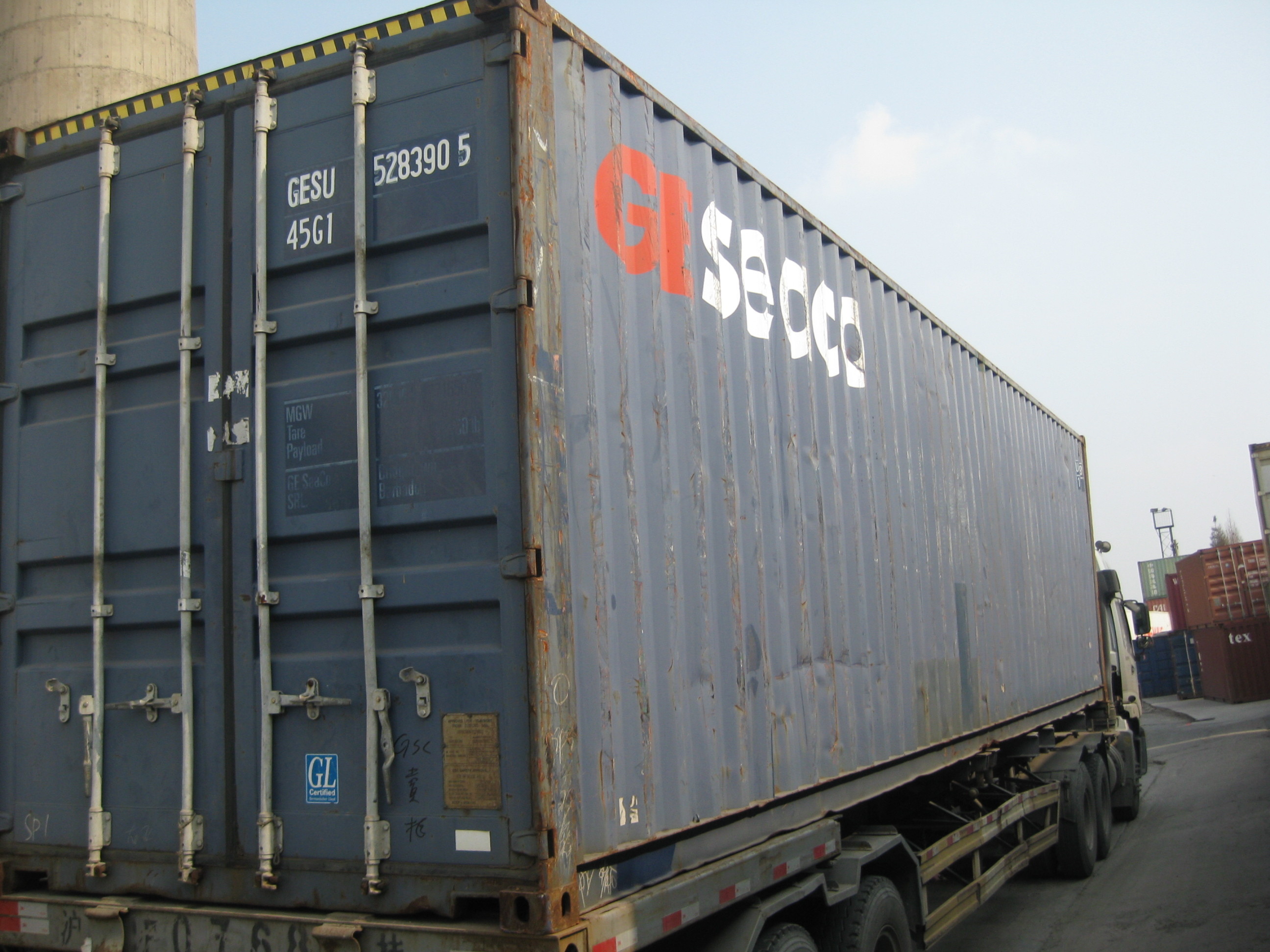 Used 40 HC Dry Transport Containers Dry Freight Container