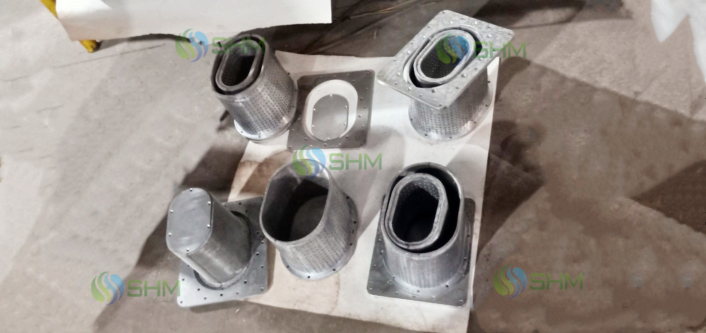 Automatic Casting Riser Sleeves Forming Machine Production Line With Metal Dryer