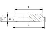 Blank Liner DIN SS304 SS316L Sanitary Plumbing Fittings For DIN Union