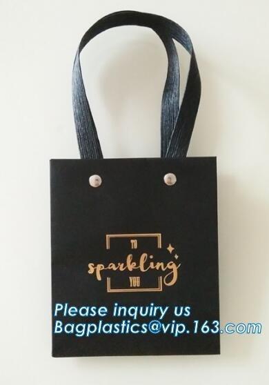 China Manufacture Brown Custom Packing Bag Shopping Paper Bags,Mini Gift Favour