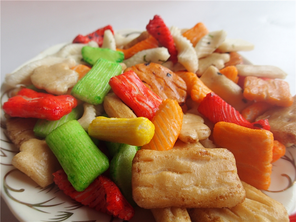 Semi Soft Japanese Rice Crackers 5kg Japanese Mixed Crackers