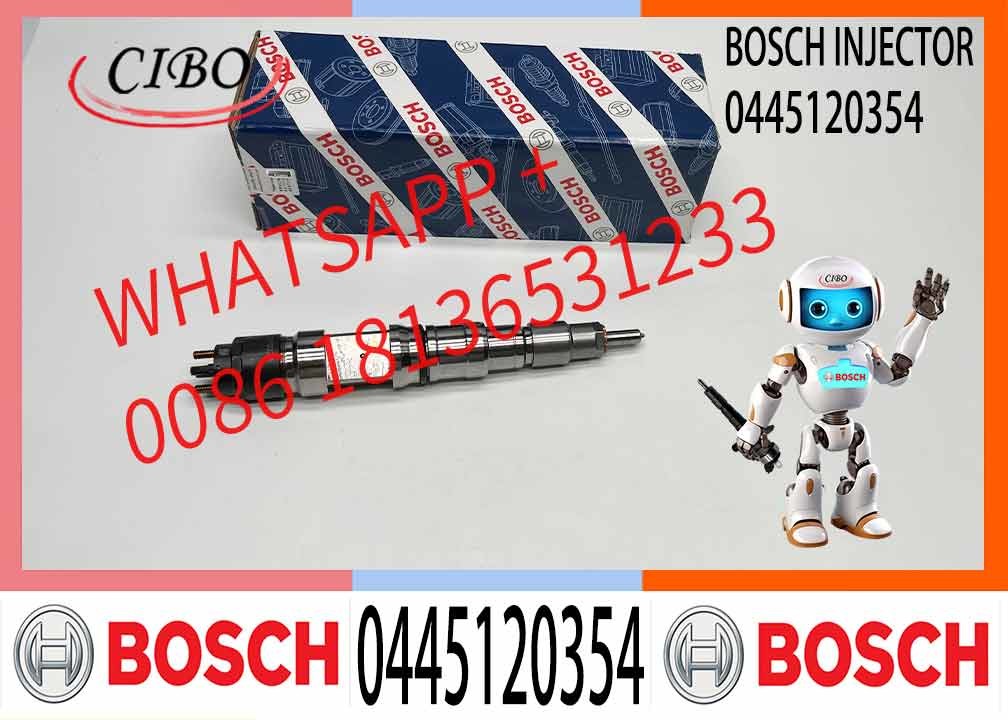0445120354 High Quality New Diesel Fuel Injector 0 445 120 354 Diesel Engine Injector 0445 120 354 for MAN LION 04451203