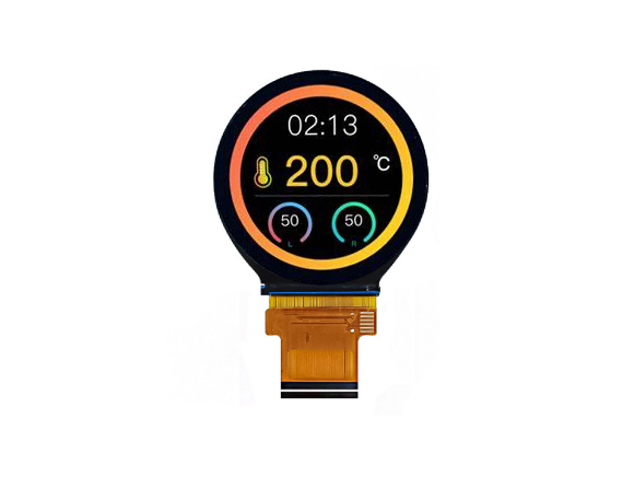  2.1 Inch Round tft lcd Display With 40pinSPI interface Manufactures