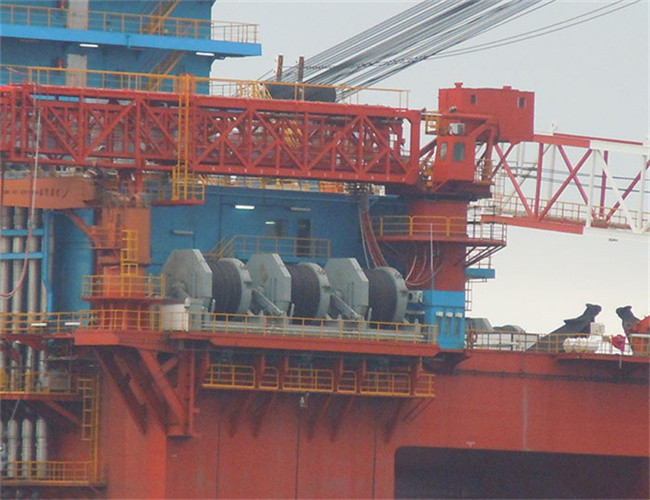 Q355D Cable Winch Drum, Customizable Lebus Groove Wire Rope Reel