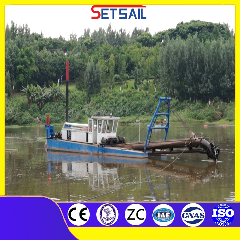12 Inch Cutter Suction Dredger with Anchor Boom