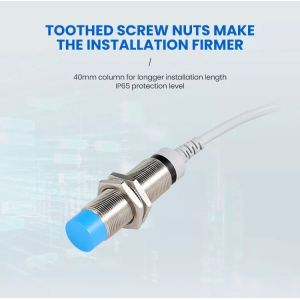 Inductive Proximity Switch NPN/PNP 3 Wire Proximity Sensor Waterproof