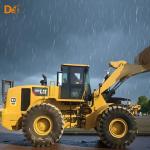 Second Hand Front Loader Cat950h Used Engineering Loader Yellow Colour Road
