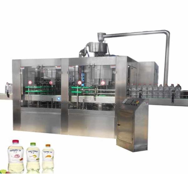 Automatic Carbonated Beverage Filling Machine / Liquid Filling Machine For PET