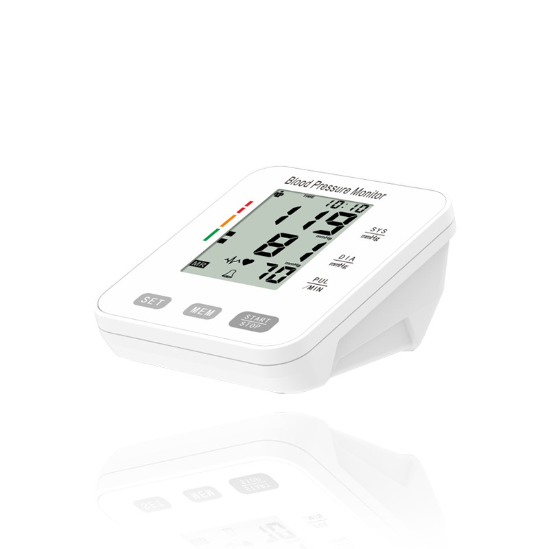 Home BP Meter Upper Arm Digital Blood Pressure Monitor 40 To 180times / Min