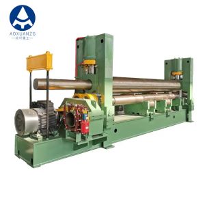 China Upper Roller Universal Hydraulic 3 Roller Plate Bending Machine PLC on sale