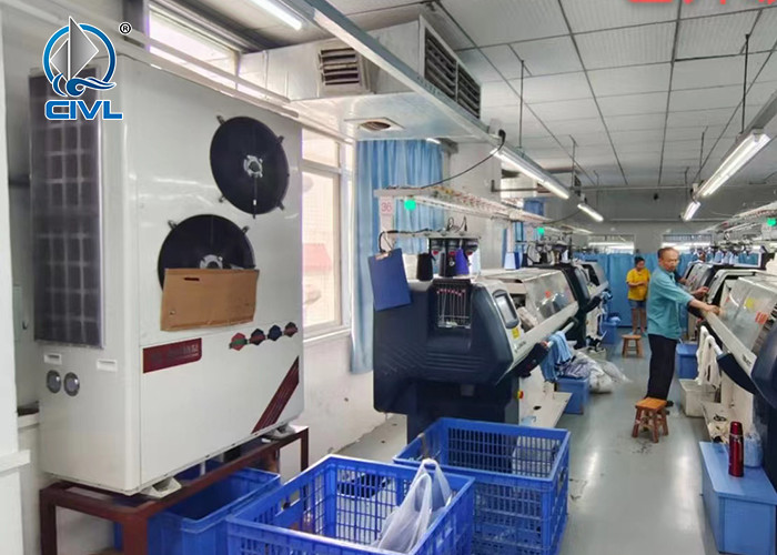 Side Outlet Evaporative Cooling Air Conditioner For Workshop 7.5 kw