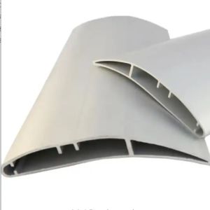 6063-T5 Anodized Aluminium Louvre Extrusions Aluminium Frame Shutter