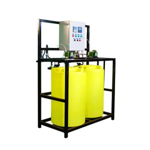 Integrated Vertical PE Automatic Chemical Dosing System 500L/H