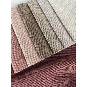 Plain Tear Resistant Polyester Breathable Fabric Performance Chenille Fabric