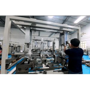  Semi-automatic Radiator Core Builder Machine With Indenter 3 Within Maximum Core Size 800*800*100mm Manufactures