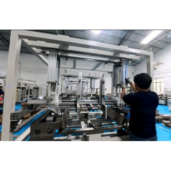 Semi-automatic Radiator Core Builder Machine With Indenter 3 Within Maximum Core