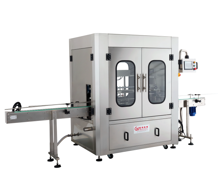 High Precision Automatic Lubricating Oil Filling Machine with 1% Filling Accuracy