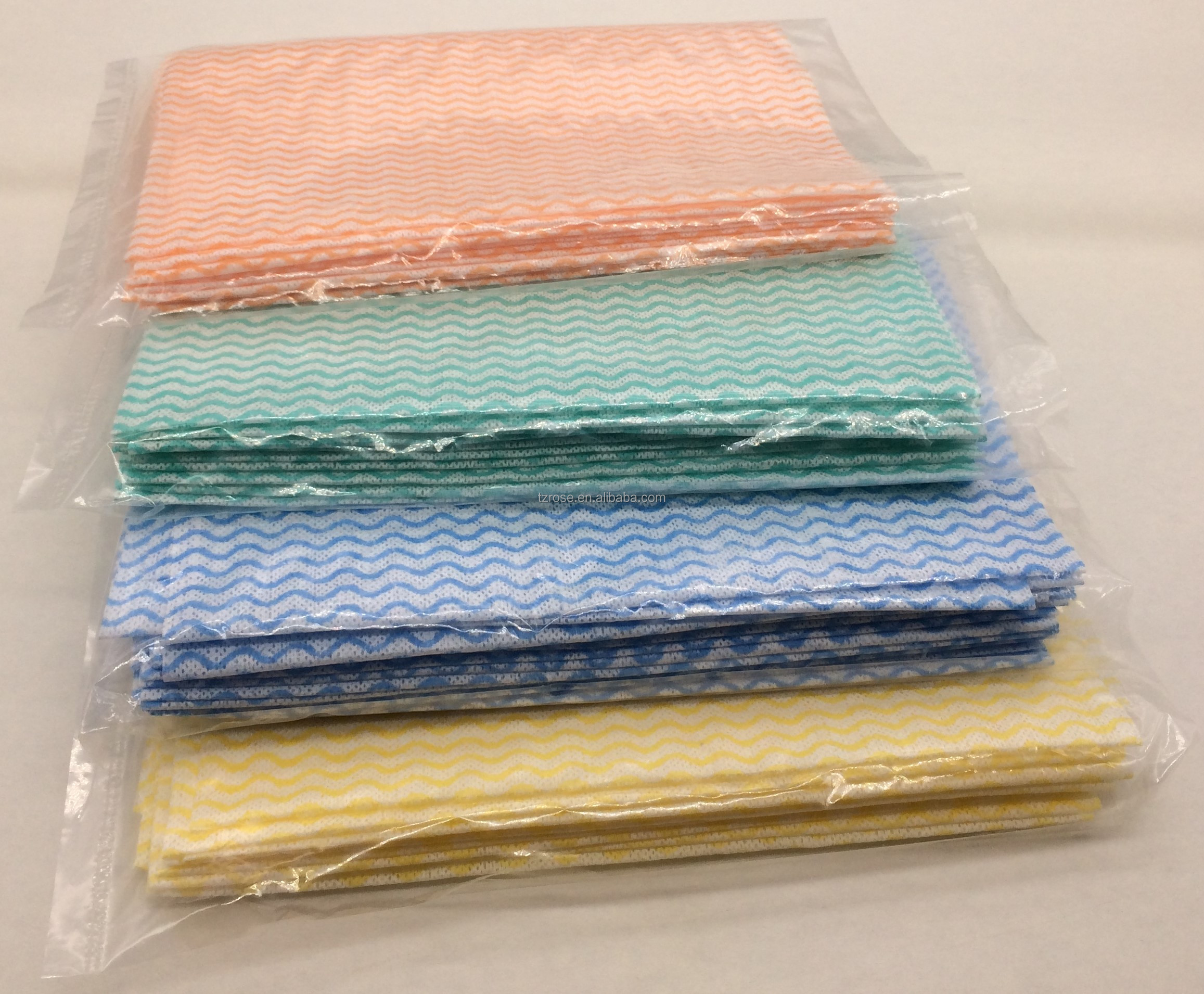 Breathable PET Non Woven Fabric / Rayon Nonwoven Fabric Eco Friendly