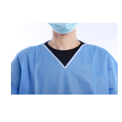 Non Woven Disposable Scrub Suits , SMS Medical Scrub Sets