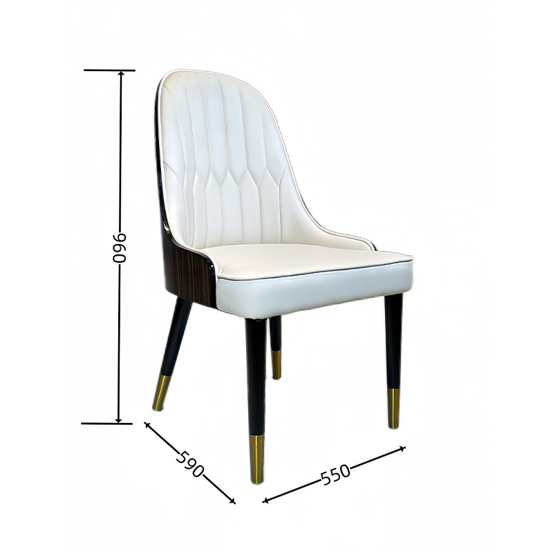 European Solid Wood Chair for Restaurant Dining Room Home and Hotel Furniture
