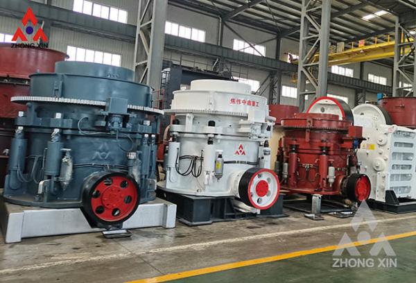 High capacity cone crusher plant factory gravel hydraulic cone crusher in mining