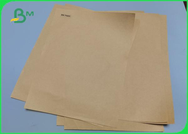 Quality Strong quality 90gsm Semi Extensible brown Kraft paper rolls for Cement bags for sale