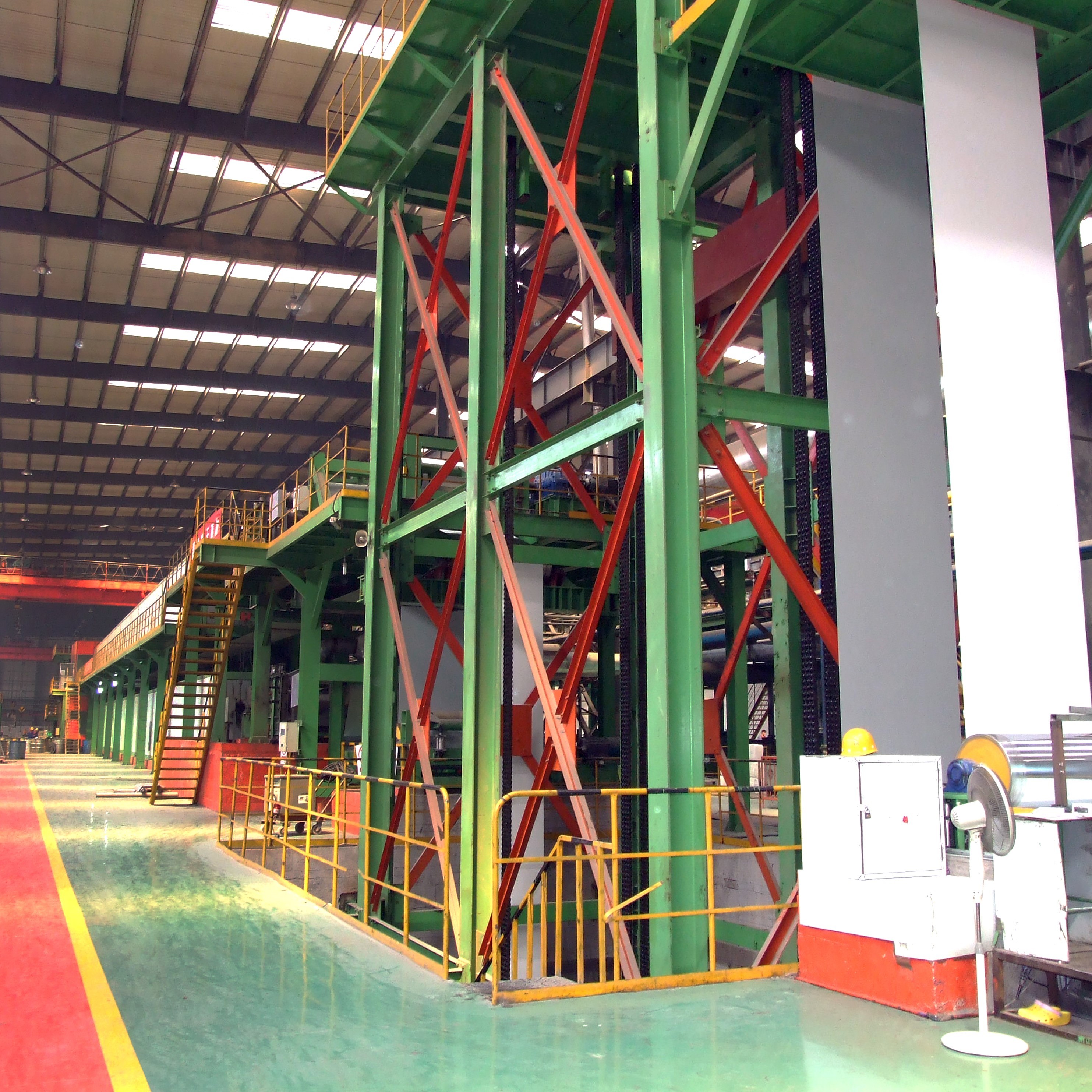 Continuous Steel Color Coating Line Galvanizing 320000TPY