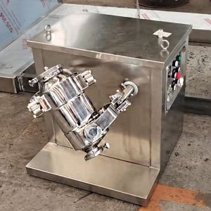 Laboratory 3D Mixer Powder Multidirectional Motion Mixer Vertical Small Mixer