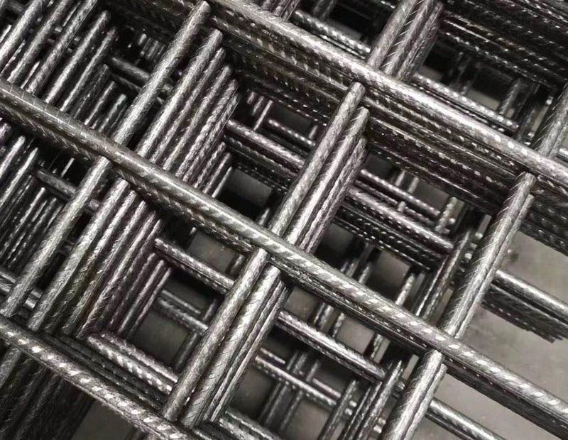 Factory Supply Rebar Steel Deformed Wire Mesh Electro-Galvanizing Hot-DIP Galvanizing PVC Coating Welded Rebar Mesh for Road and Bridge Decks, Slope Protection