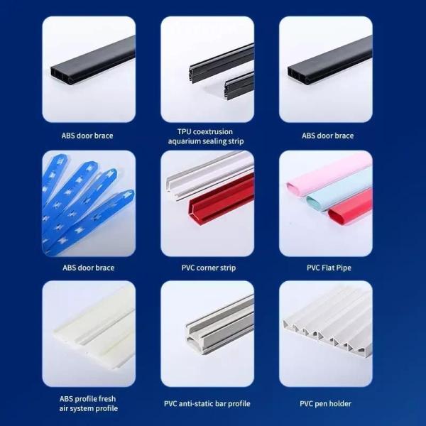 Plastic Extrusion Profile for Construction Screen Window L Shape PVC Rigid