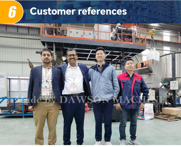 Automatic Pallet Plastic Blow Molding Machine for Making Plastic Pallet