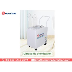 Stainless Steel Mobile Ultrasonic Atomization Disinfection Machine To Prevent