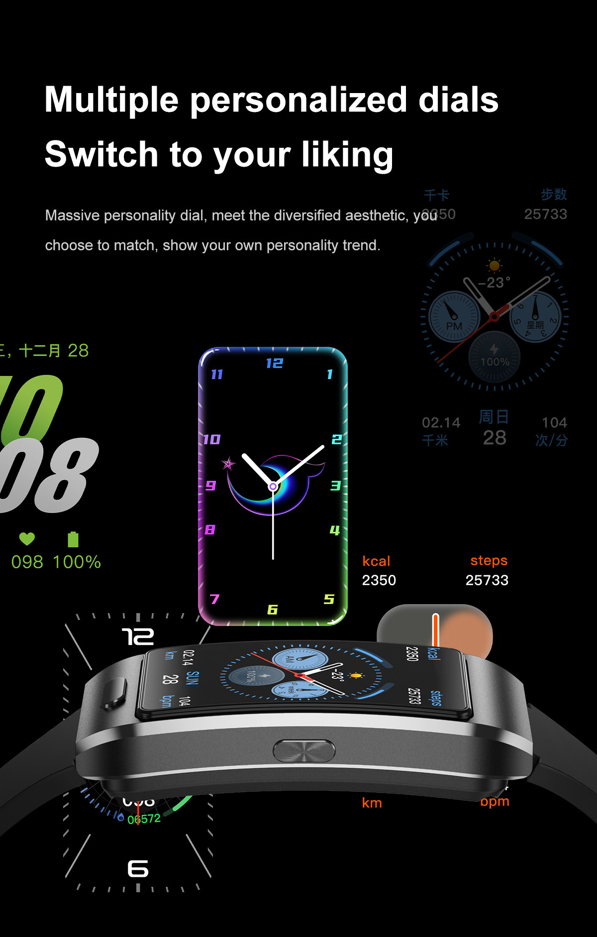 New 2 In 1 Headphones And Smartwatch Health Tracker ECG Measurement Smartwatches Z15max