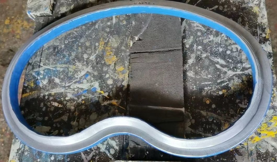 Putzmeister Zoomlion Concrete Pump Spare Part Glass Plate Spectacles Plate
