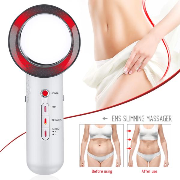 3 in1 Ultrasound Cavitation EMS Body Slimming Massager Weight Loss Anti