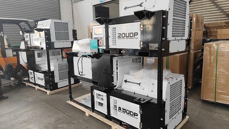 Truck or Trailer Underslung Genset Diesel Generator for Reefer Container 460/230V Rated Voltage 60 Hz Frequency
