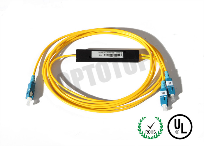 CATV / FTTH Dual Window Coupler Single Mode 1 / 99 SC UPC Connect