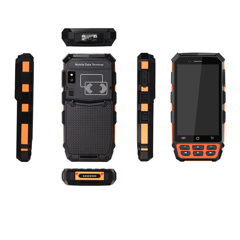 1.5GHz 1280X720 Android Handheld PDA , 4500mAh Handheld Rugged PDA